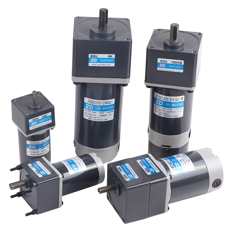 gelijkstroom tandwielmotor