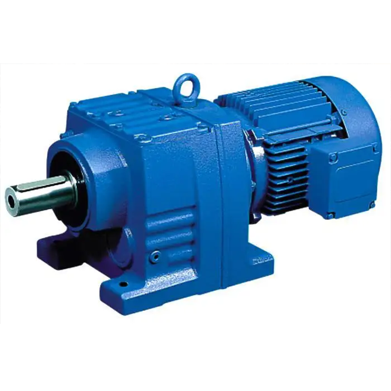 Helical tandwielmotor