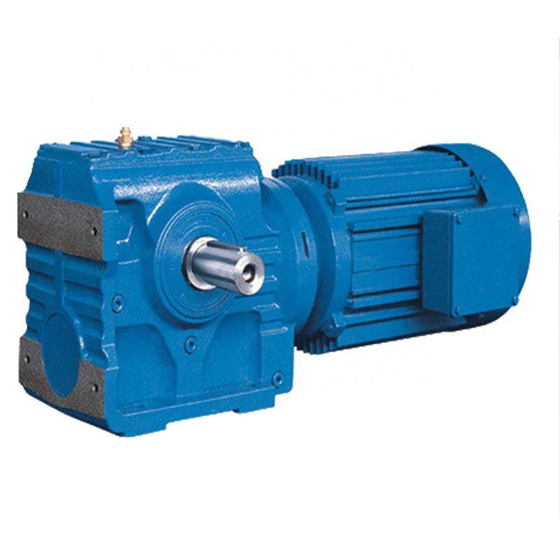 Helical wormwielmotor