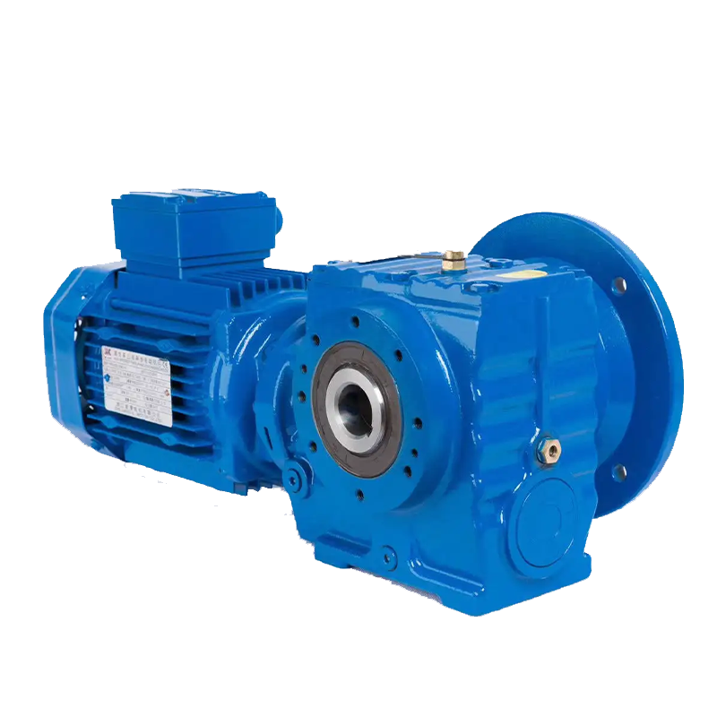 Helical wormwielmotor