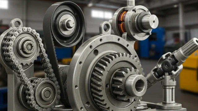 Versnellingsbakoplossingen voor rubber- en kunststofmachines