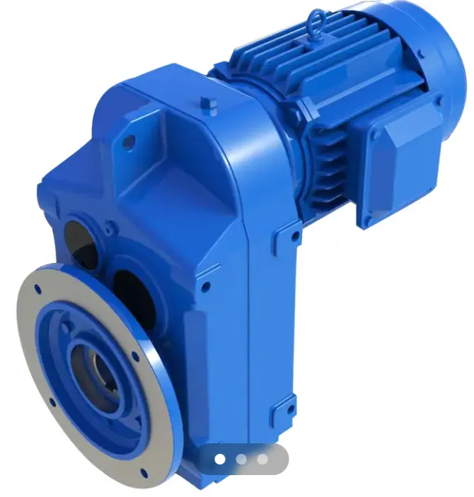 Inline spiraaltandwielmotor